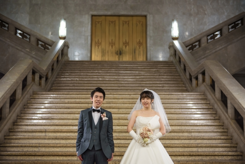 大人気の大階段