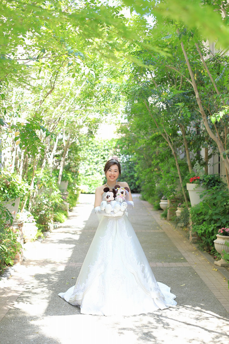 大好きなミッキー&ミニーとパチリ