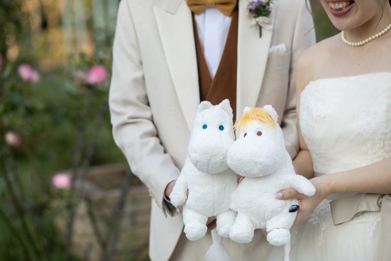 ムーミンと一緒に