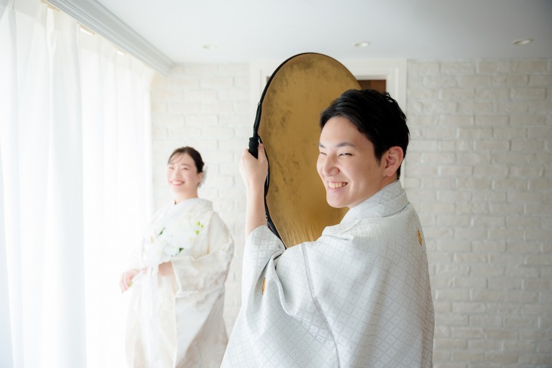 ご新郎様大活躍