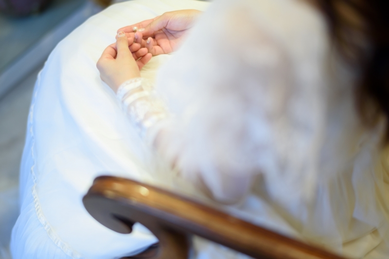 ヴィンテージドレスでチャペルフォト