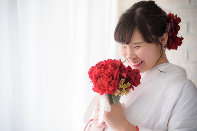 和装はスタジオ撮影で!