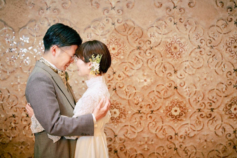 髪飾りをチェンジして