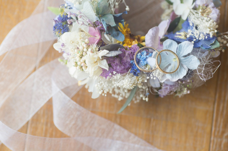 リストレットで華やかさをプラス