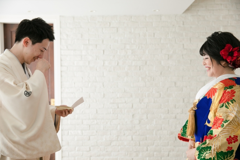 色打掛にお着替えして