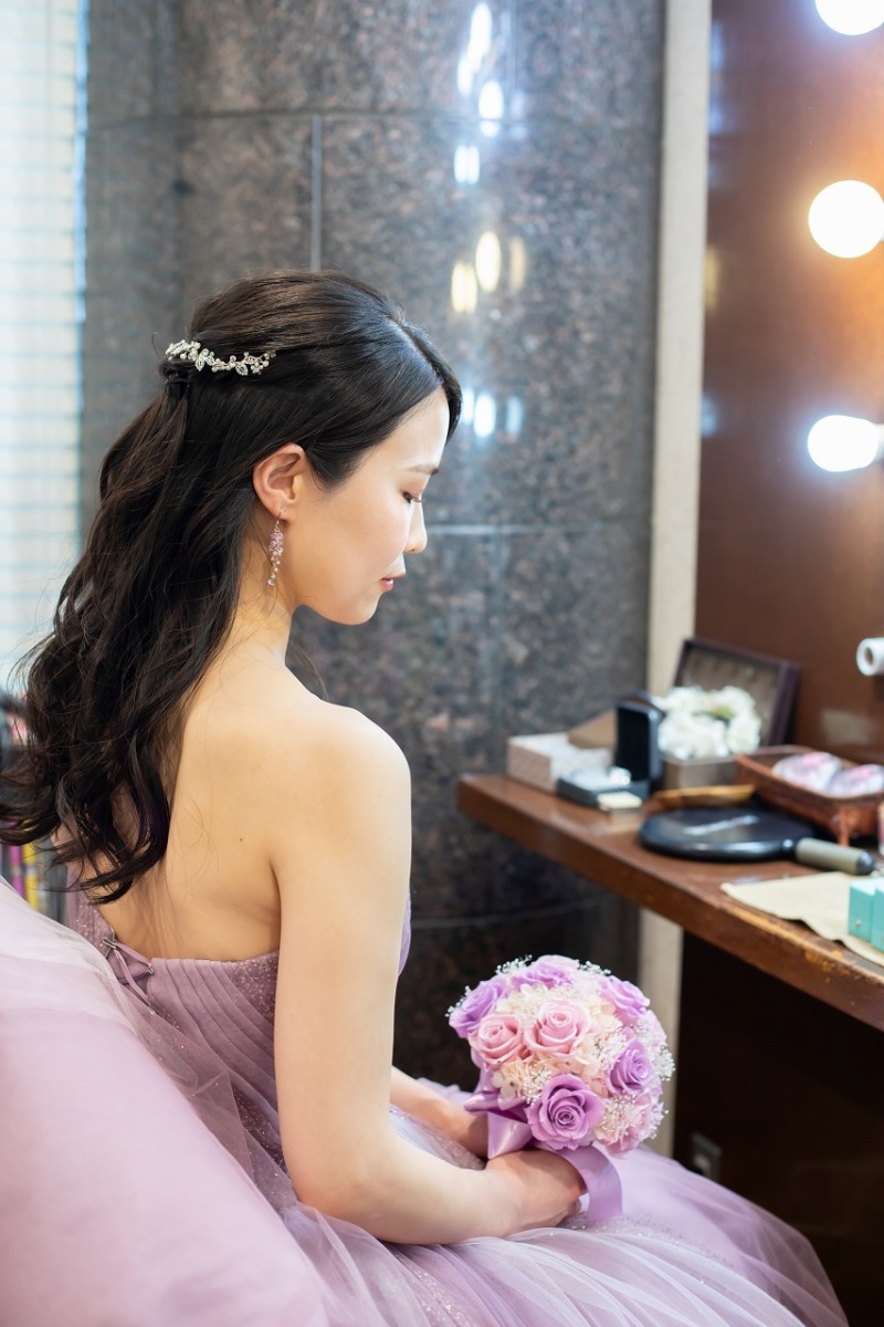 くすみピンクがかわいい!