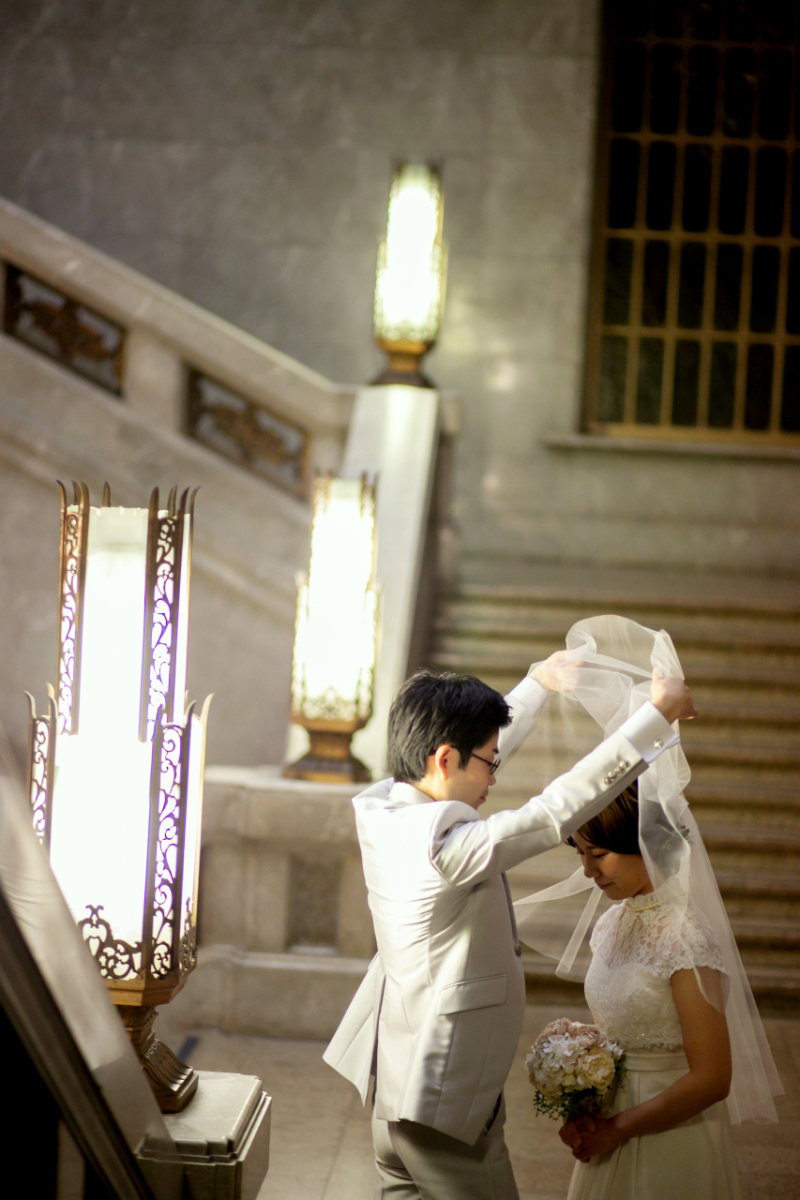 ベールアップシーン