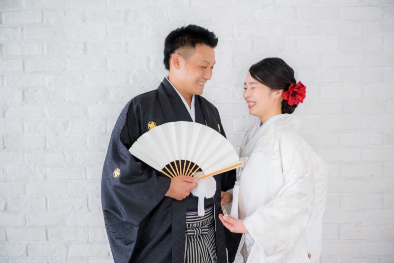 白無垢にチェンジ