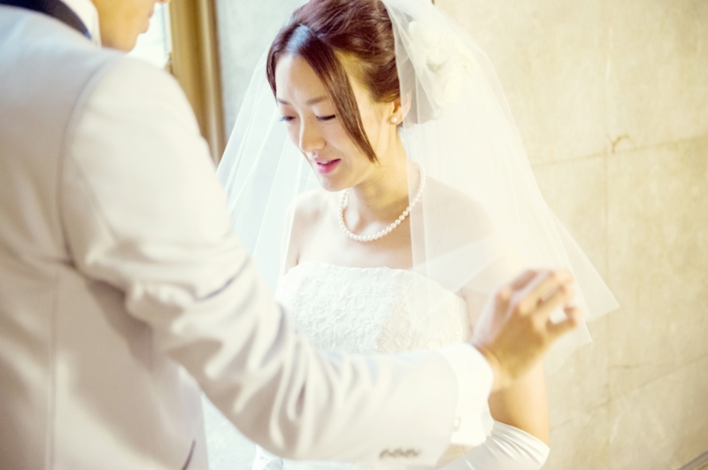 ベールアップのシーンも撮影しましょう。
