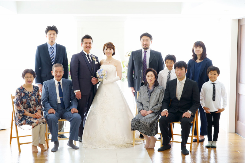 ご家族みんなのフォトウエディング！