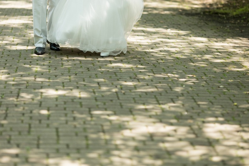 足元ショットも