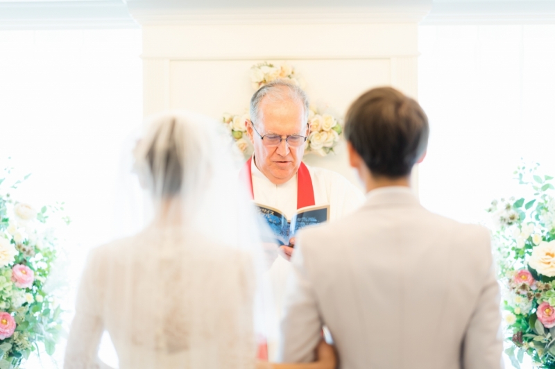 キリスト教式で。