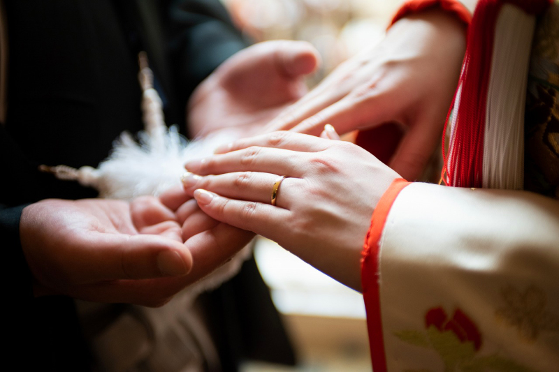 おふたりの宝物になるように