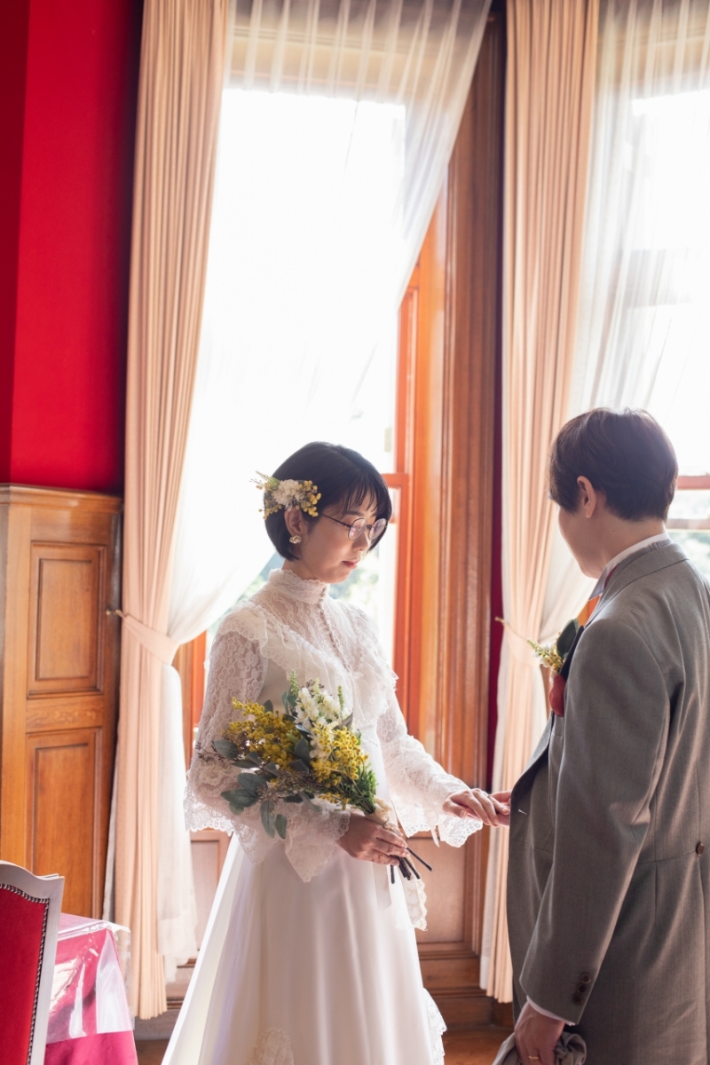 ミモザのブーケ