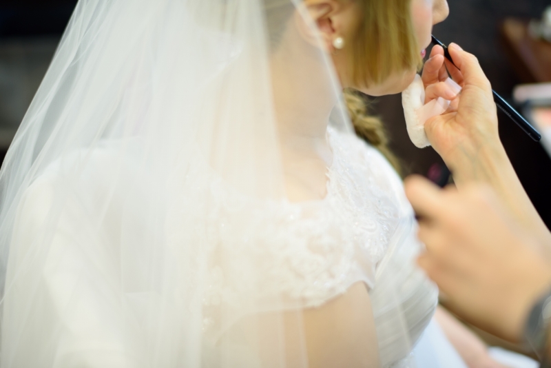 ヘアメイクからしっかり撮影