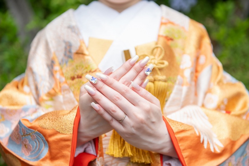 ネイルもパチリ