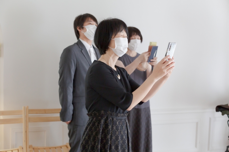 ゲストの皆様もパチリパチリ