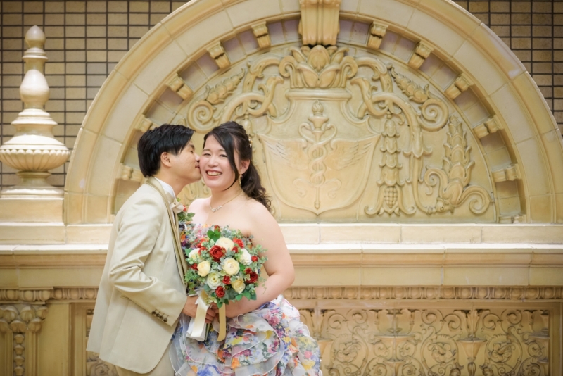 カラードレスもかわいい!