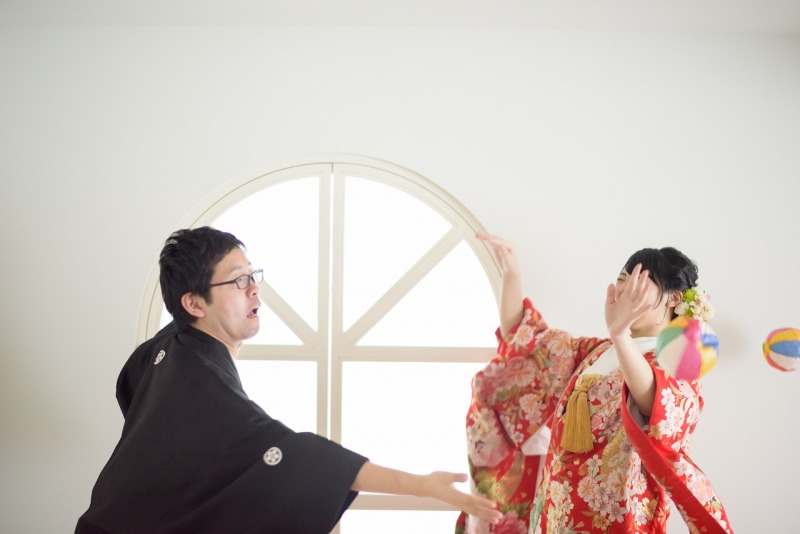 和装ではしゃごう！