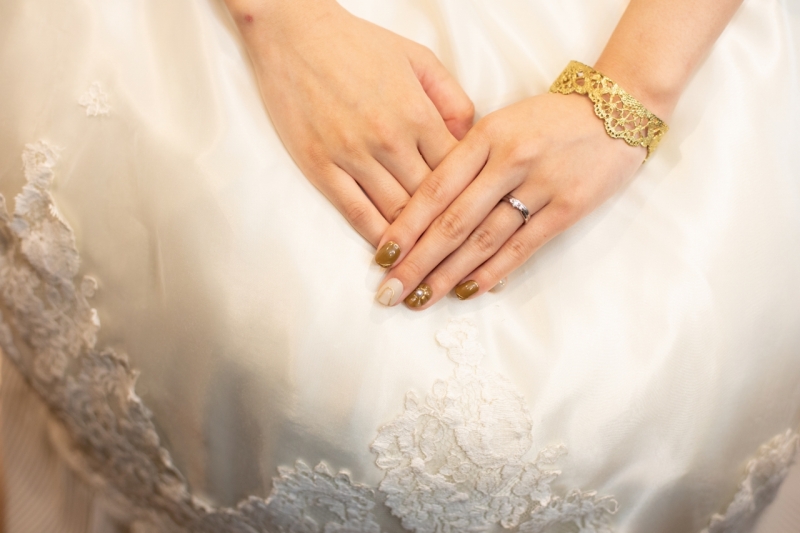 ネイルとブレスレットもパチリ