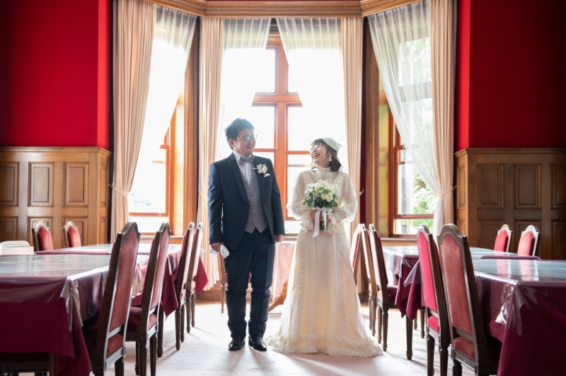 旧古河邸&ヴィンテージドレスはやっぱりすてき