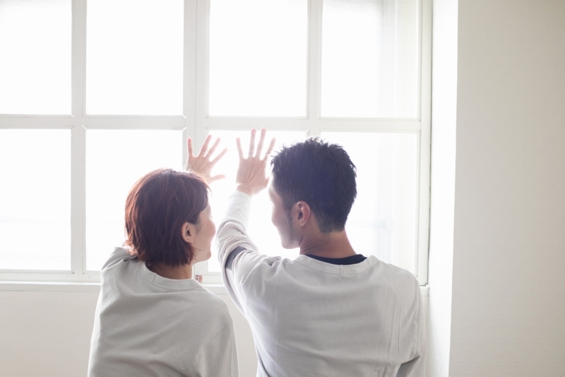 二人の未来をパチリ