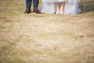 前撮りをしたこともそれをecooにお願いしたこともほんとうに良かった（洋装ロケ）