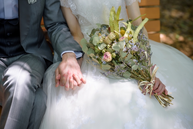 手つなぎショット