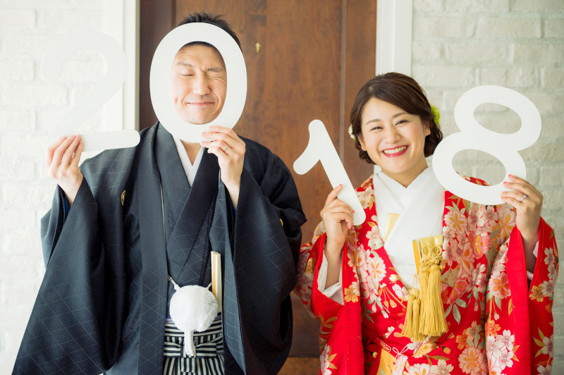 和装でしっとりもキュートも両方撮影