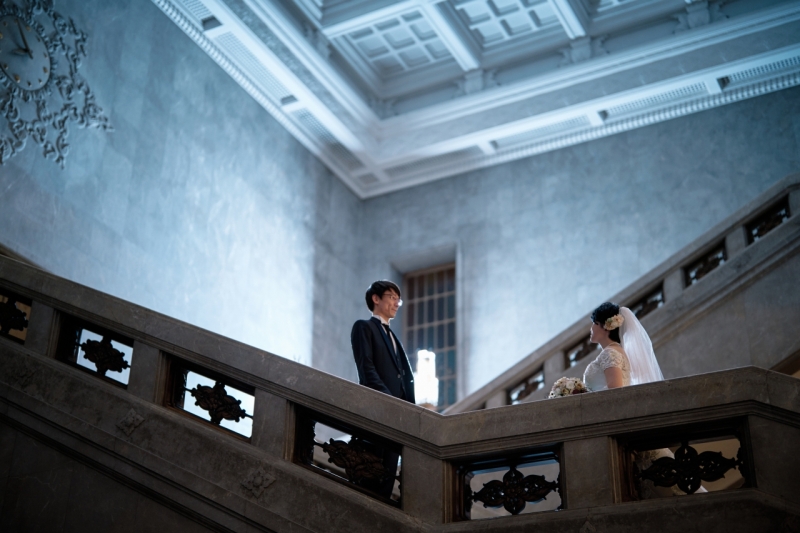 ブルーを活かして