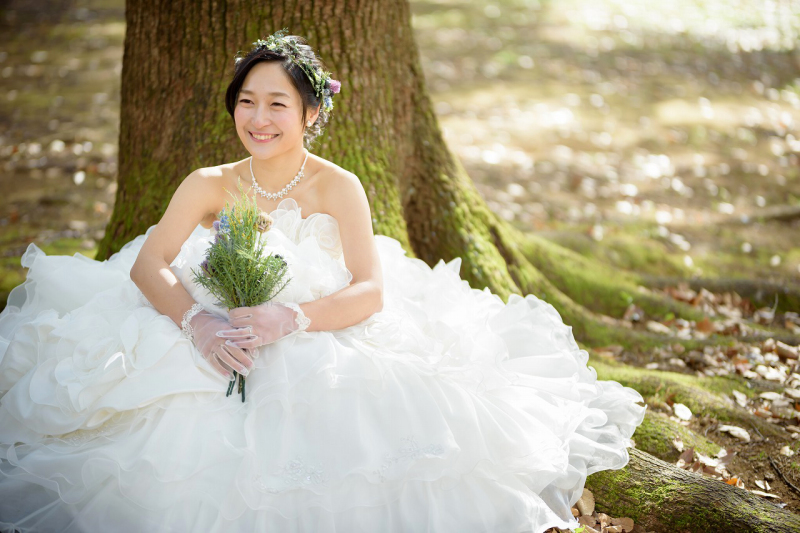 森の妖精のよう！