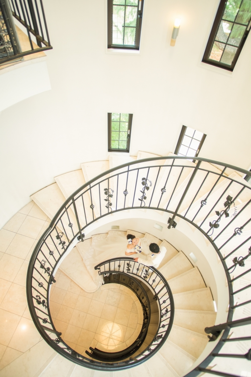 螺旋階段も人気のスポット