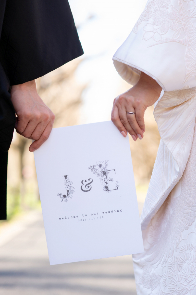 イニシャルカードをもって