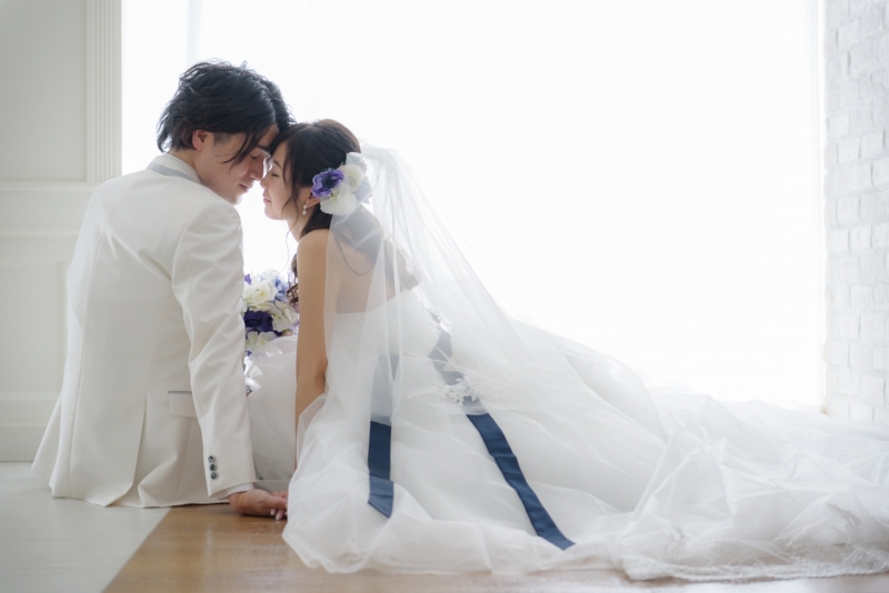 光をバックにして。