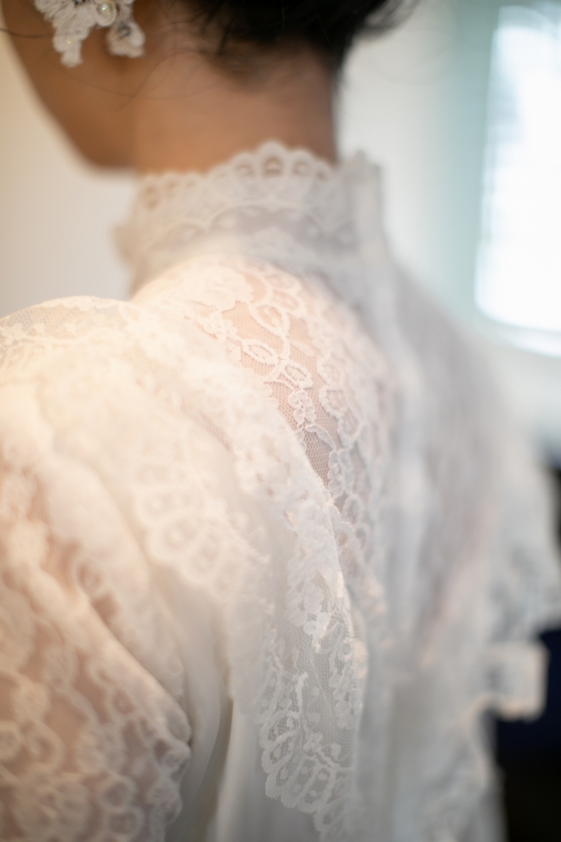 後ろ姿も美しい