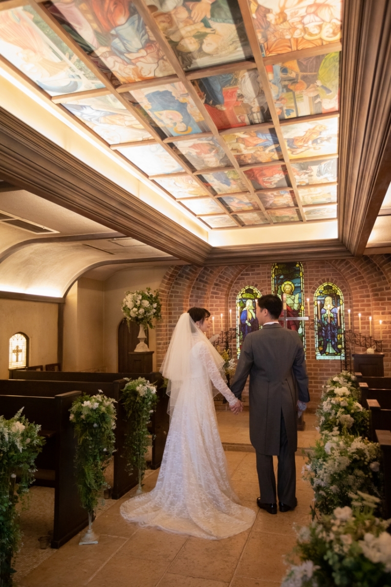 キャンドルの素敵なチャペル