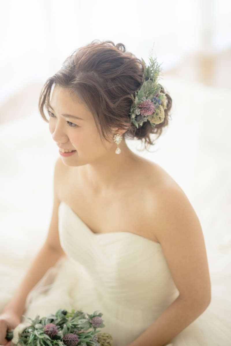 ブーケ＆ヘッドパーツをチェンジして