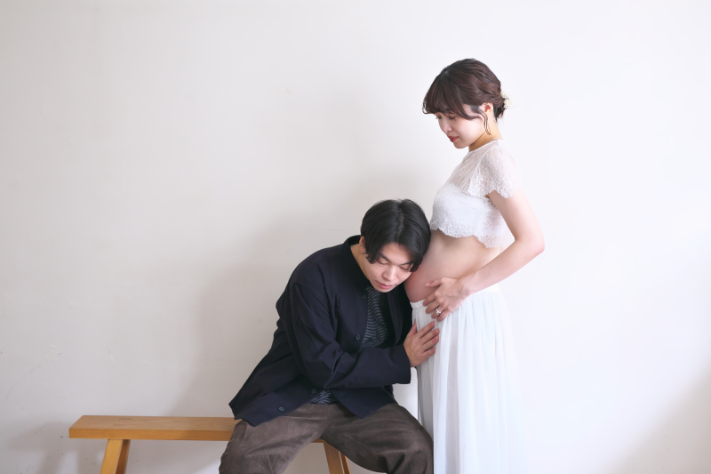 お腹の音は聞こえるかな…?