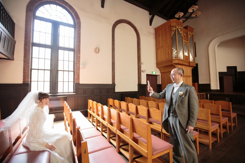 スマートフォンでの撮影もOKです