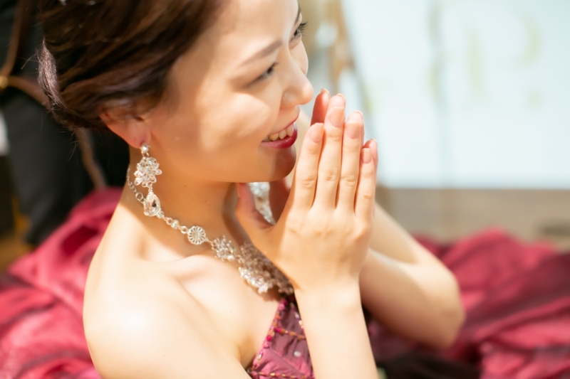 メイクシーンからしっかり撮影！