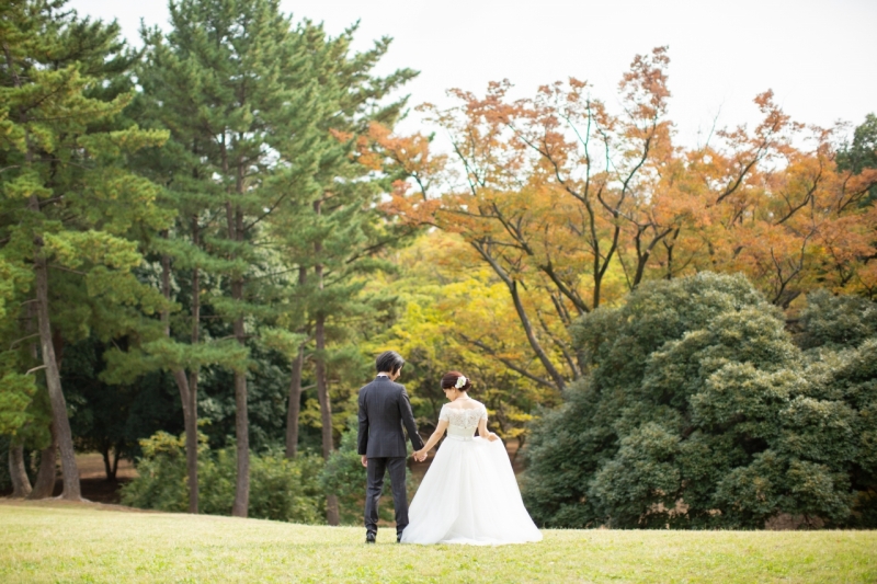 紅葉シーズンのロケフォトはやっぱり素敵