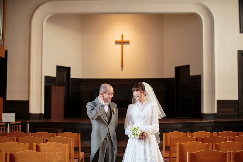 ヴィンテージドレスがぴったり