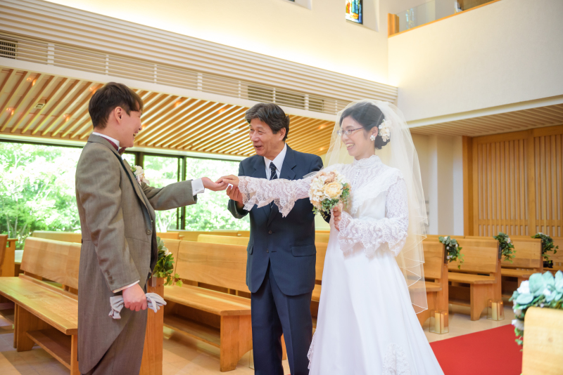 お引渡しシーン