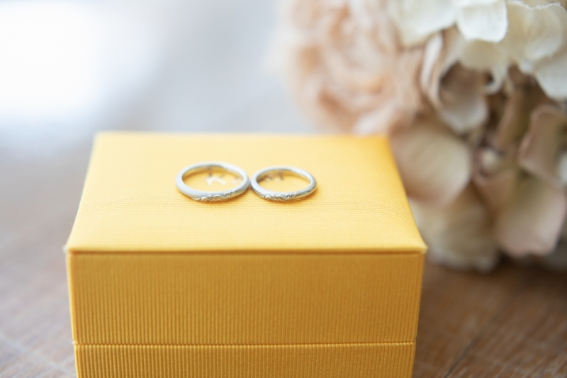 指輪もしっかり撮影