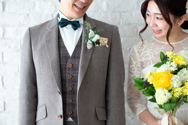 ダンボ―がちらり！なフォトウエディング。