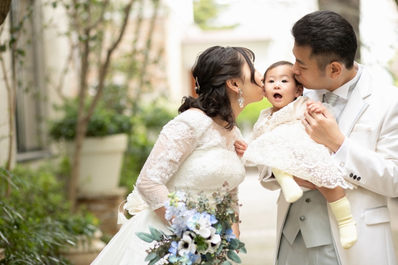 長袖のウエディングドレス