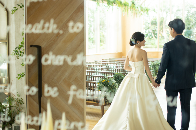 鏡の反射を使っておしゃれに