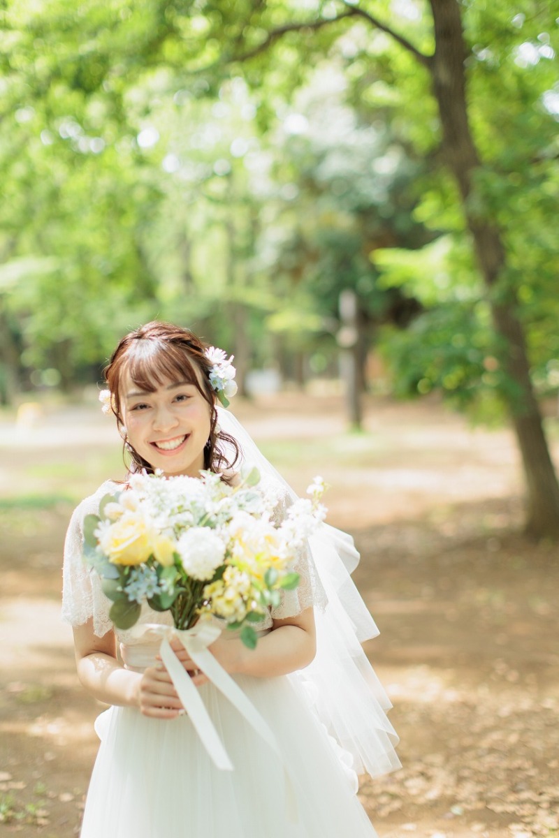 ダウンヘアが素敵