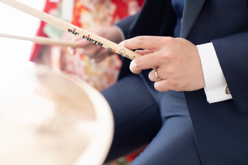 ドラムさばきがすてき!