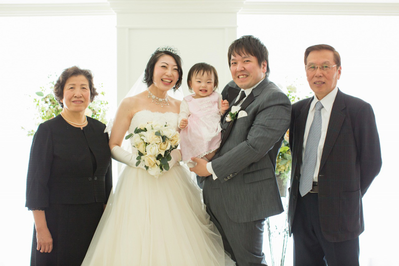 ご家族写真もしっかりと